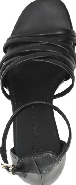 Marco Tozzi Sandalen Hak Zwart Discount