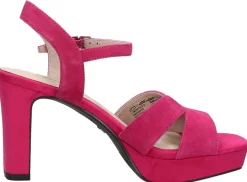 Tamaris Sandalen Hak Fuchsia Clearance