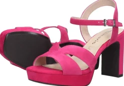 Tamaris Sandalen Hak Fuchsia Clearance