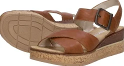 Rieker Sandalen Hak Cognac New