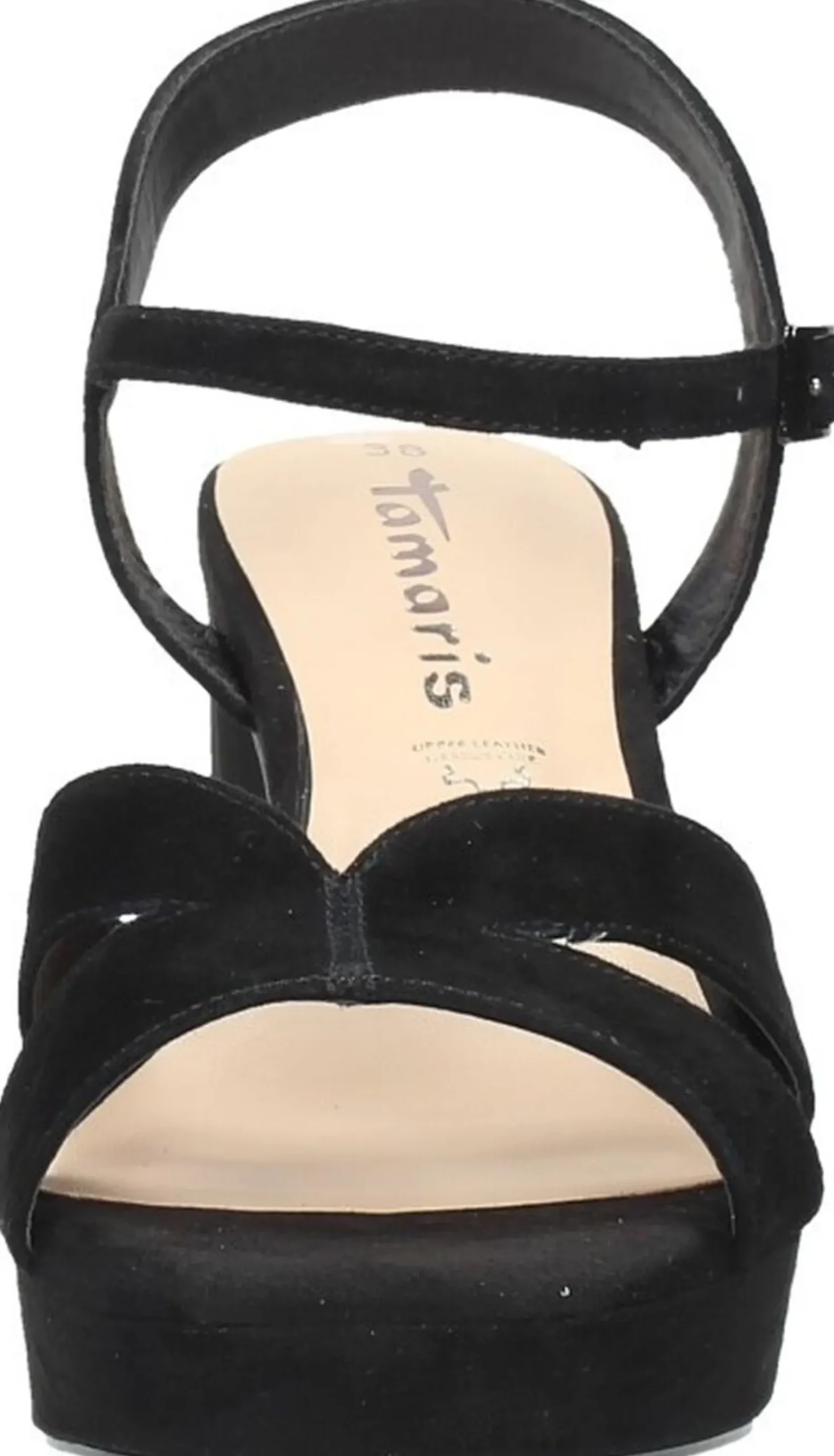 Tamaris Sandalen Hak Zwart Fashion