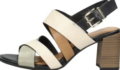 Tamaris Sandalen Hak Gebroken wit Outlet