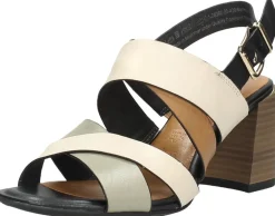 Tamaris Sandalen Hak Gebroken wit Outlet