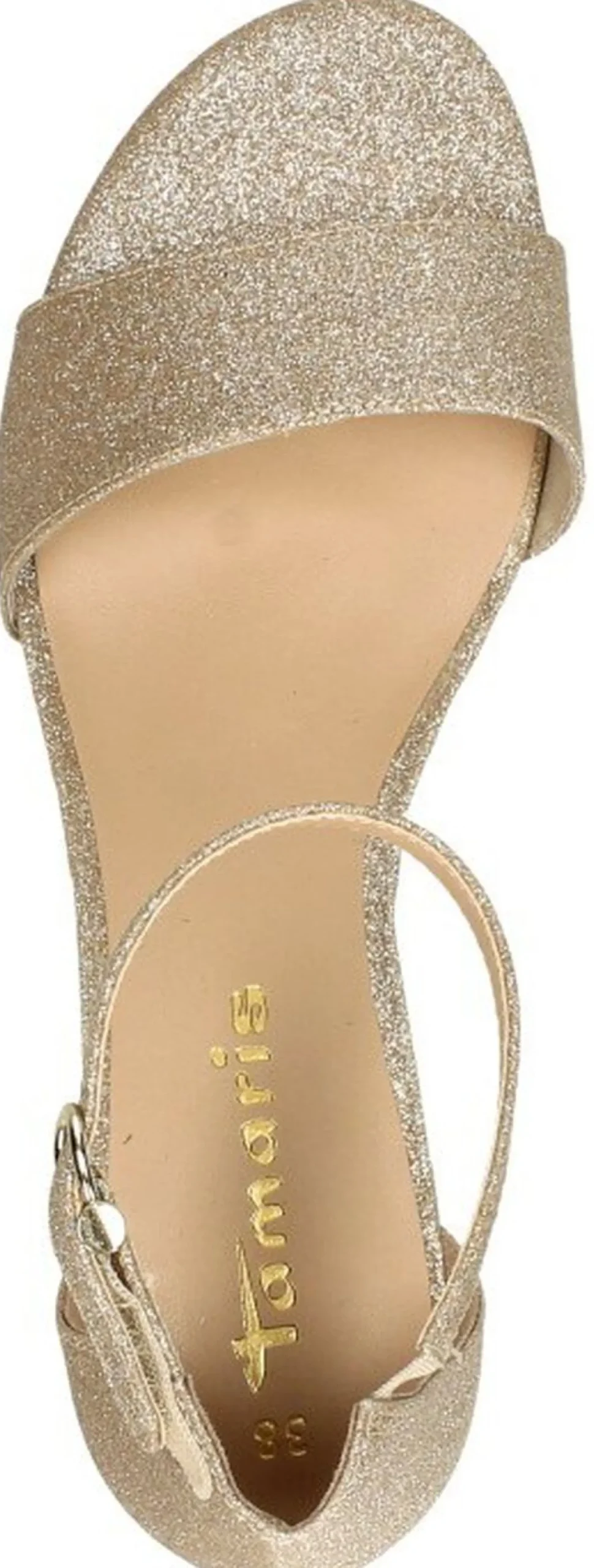 Tamaris Sandalen Hak Goudkleur Hot