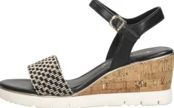 Tamaris Sandalen Hak Zwart Hot