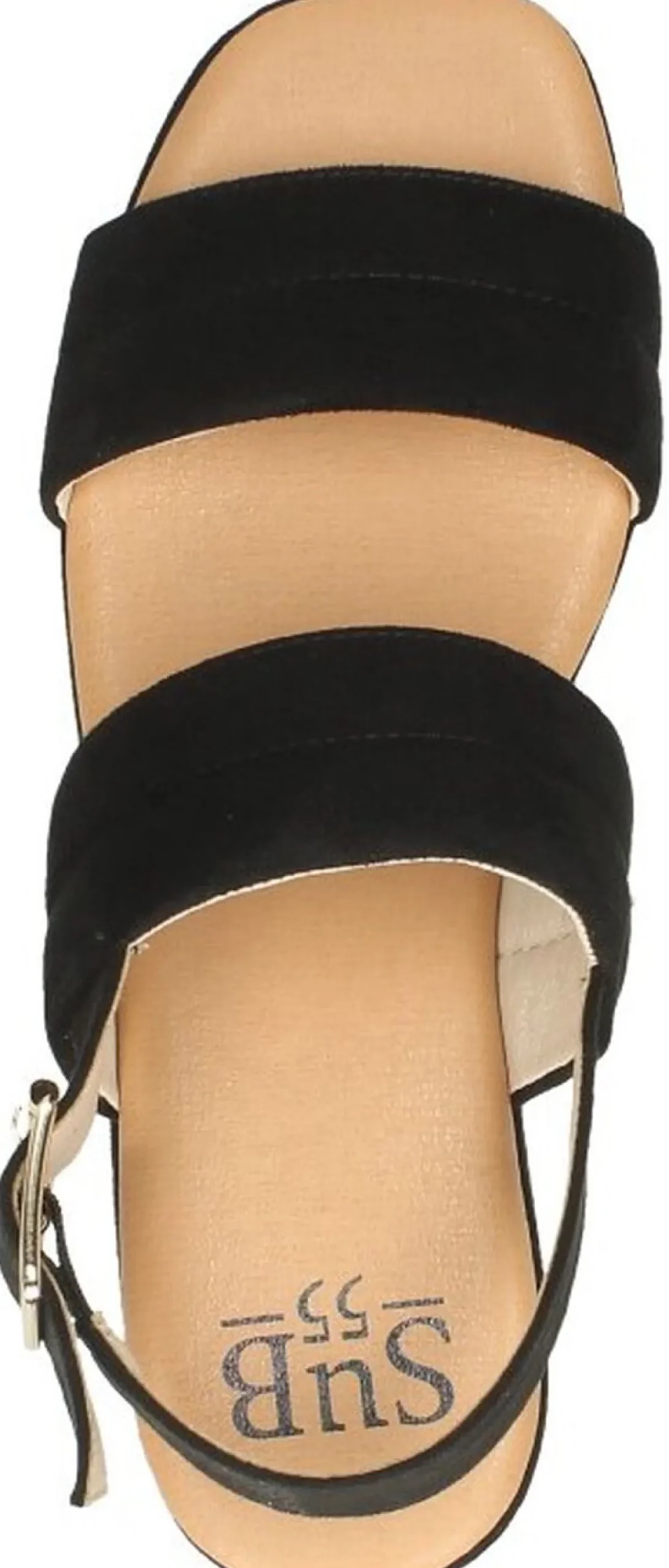 Sub55 Sandalen Hak Zwart Discount