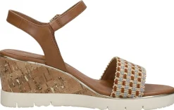 Tamaris Sandalen Hak Cognac Online