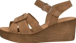 Gabor Sandalen Hak Cognac Best
