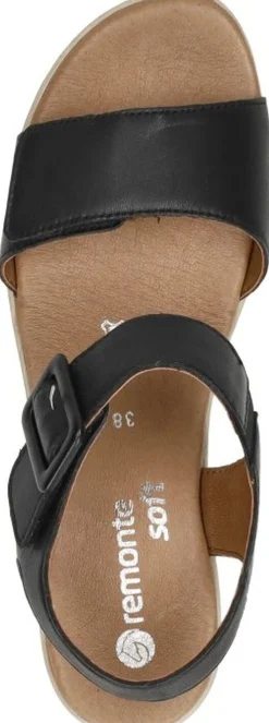 Remonte Sandalen Hak Zwart New