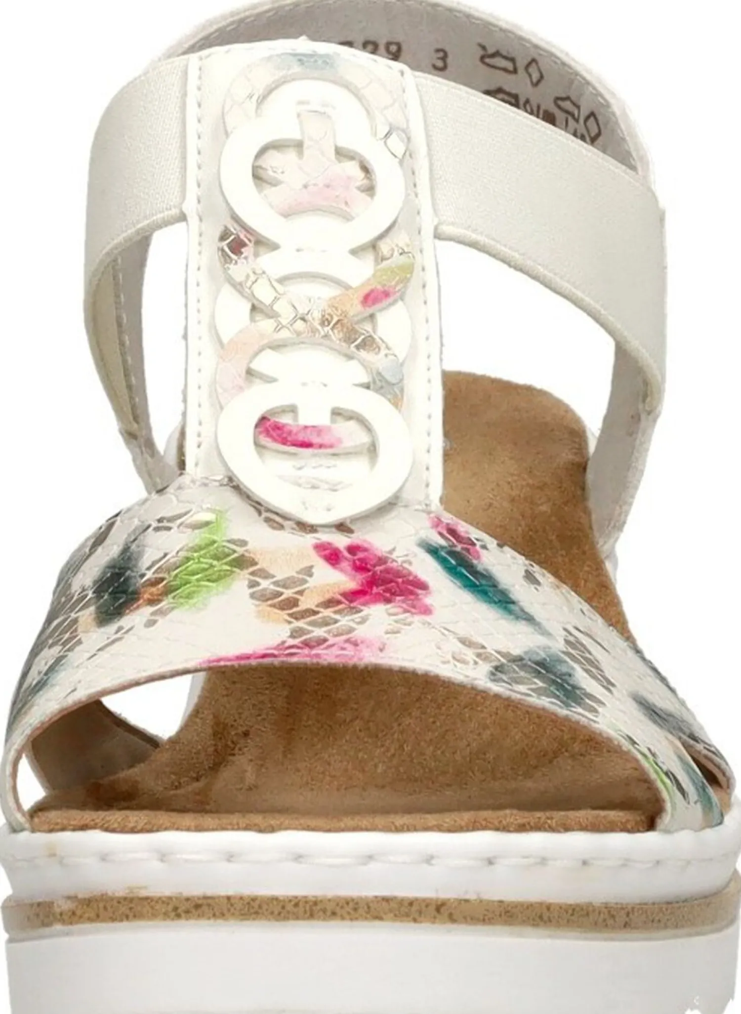 Rieker Sandalen Hak Wit Hot