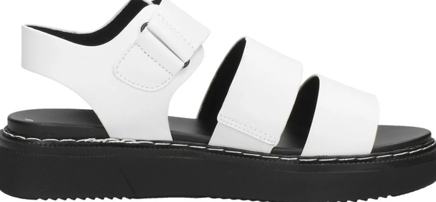 S.Oliver Sandalen Plat Wit Fashion