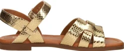 Red Rag Sandalen Plat Goudkleur Hot