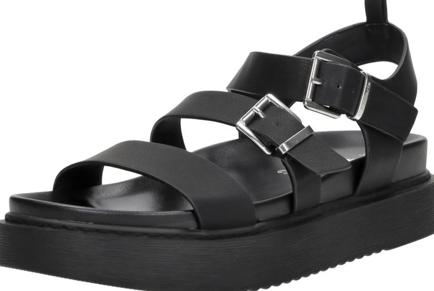 Tamaris Sandalen Plat Zwart Clearance