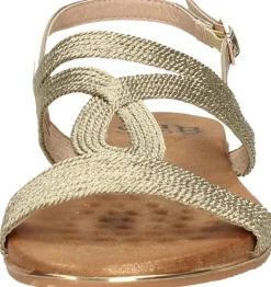 Sub55 Sandalen Plat Taupe Fashion
