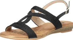Sub55 Sandalen Plat Zwart Hot