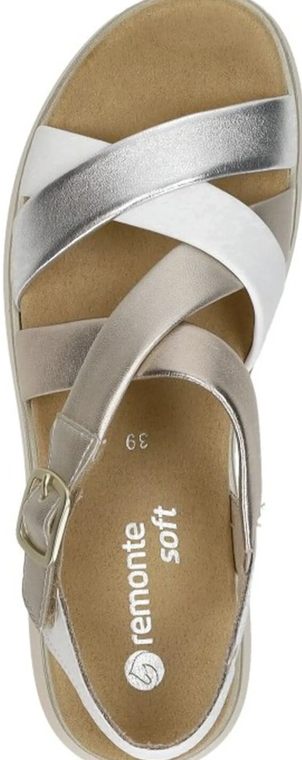 Remonte Sandalen Plat Wit Hot