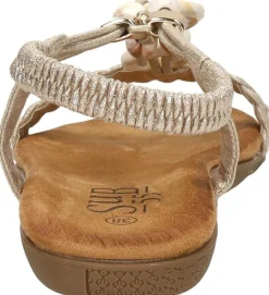 Sub55 Sandalen Plat Goudkleur New