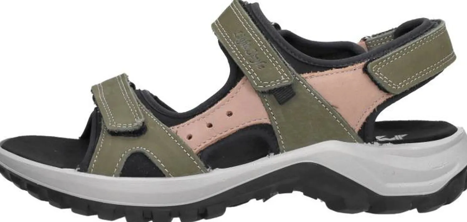 Imac Sandalen Plat Groen Outlet