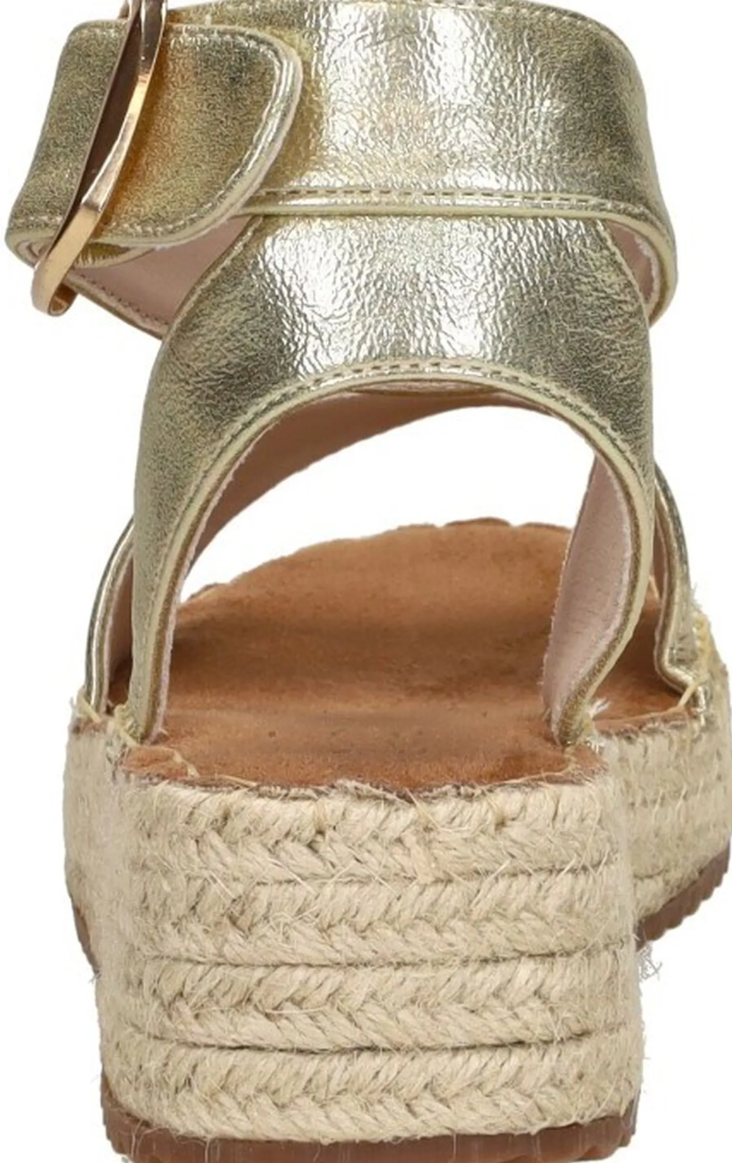 Sub55 Sandalen Plat Goudkleur Discount