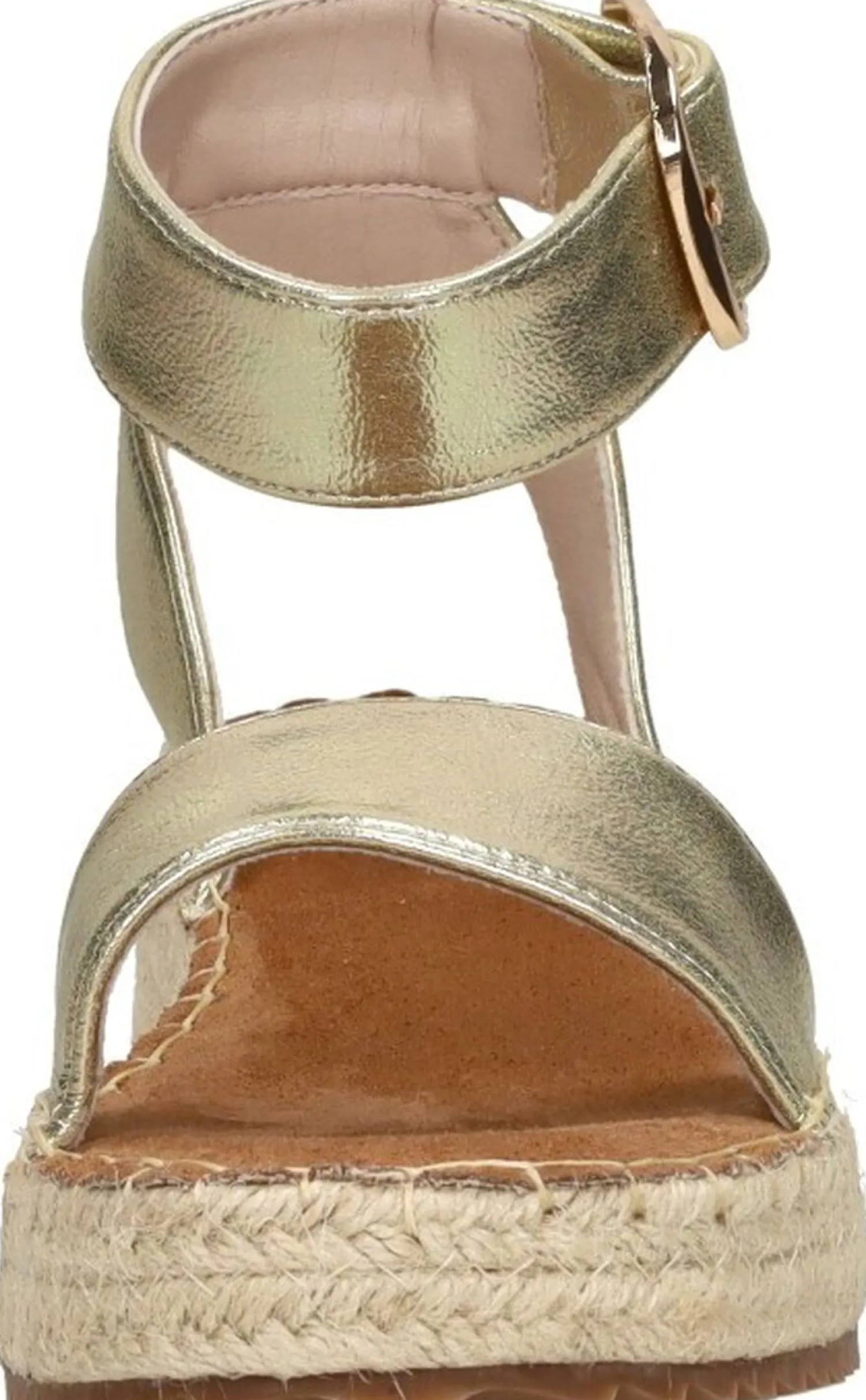 Sub55 Sandalen Plat Goudkleur Discount