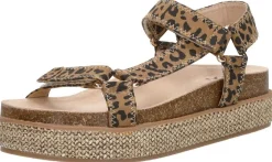 Sub55 Sandalen Plat Beige Hot