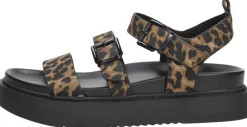 Tamaris Sandalen Plat Beige New
