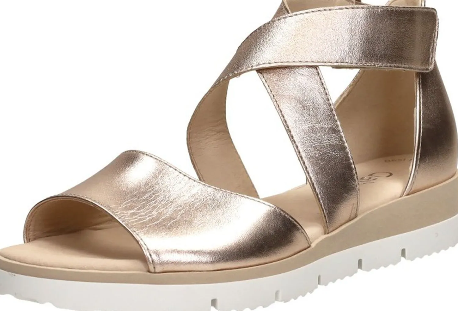 Gabor Sandalen Plat Goudkleur Clearance
