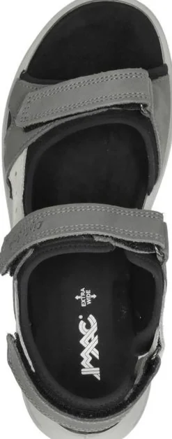 Imac Sandalen Plat Grijs Online