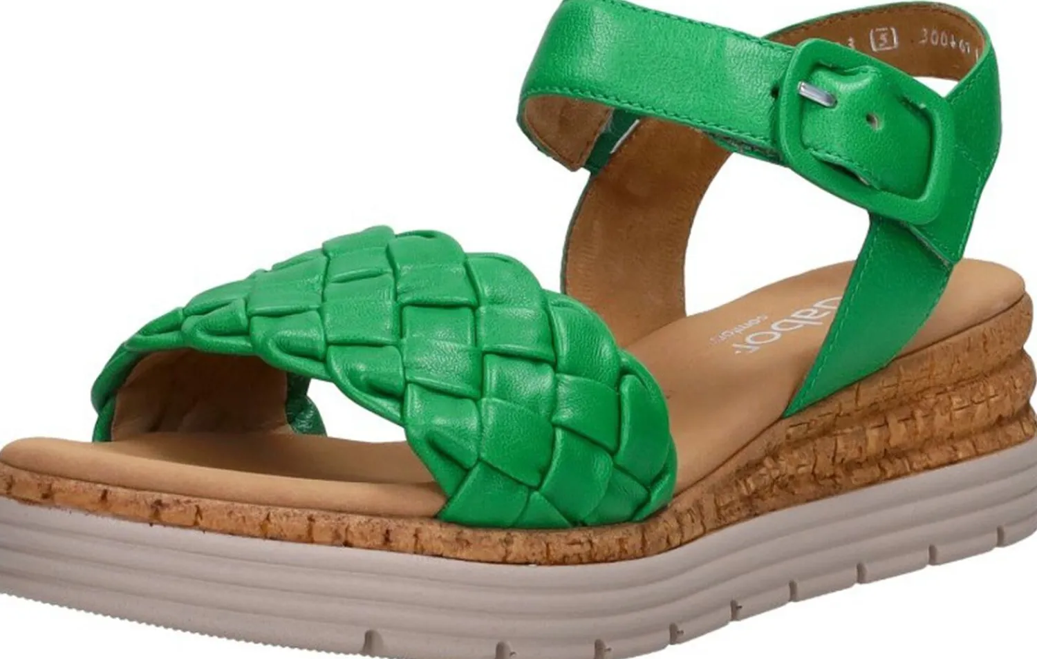 Gabor Sandalen Plat Groen Hot