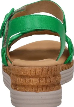 Gabor Sandalen Plat Groen Hot