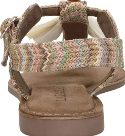 Lazamani Sandalen Plat Beige Discount