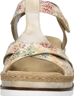 Rieker Sandalen Plat Beige Online