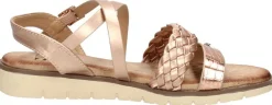 Sub55 Sandalen Plat Goudkleur Best