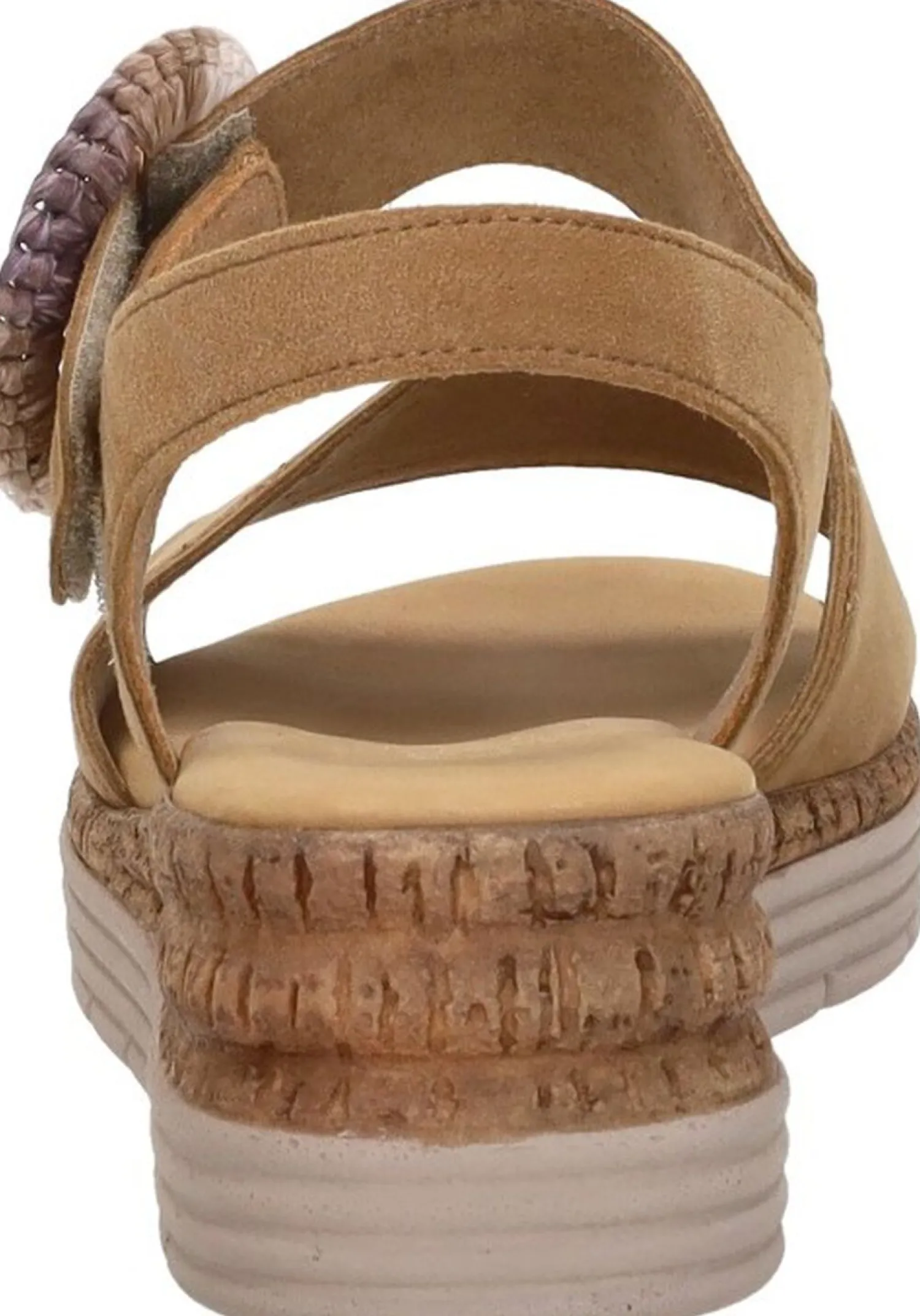 Gabor Sandalen Plat Cognac Clearance