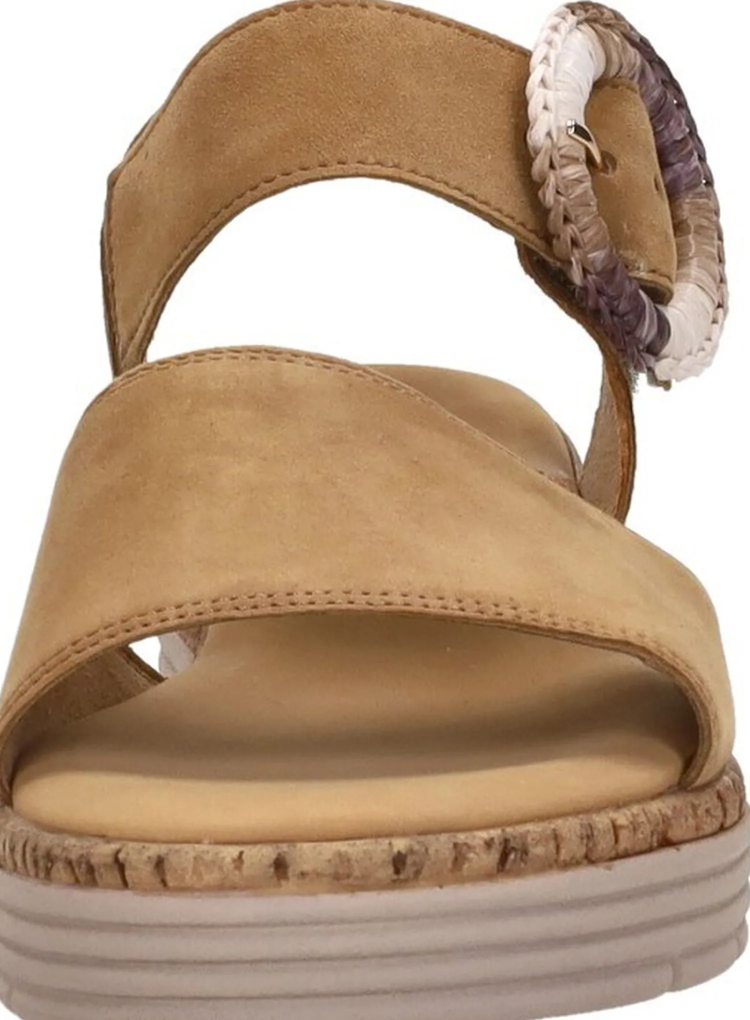 Gabor Sandalen Plat Cognac Clearance