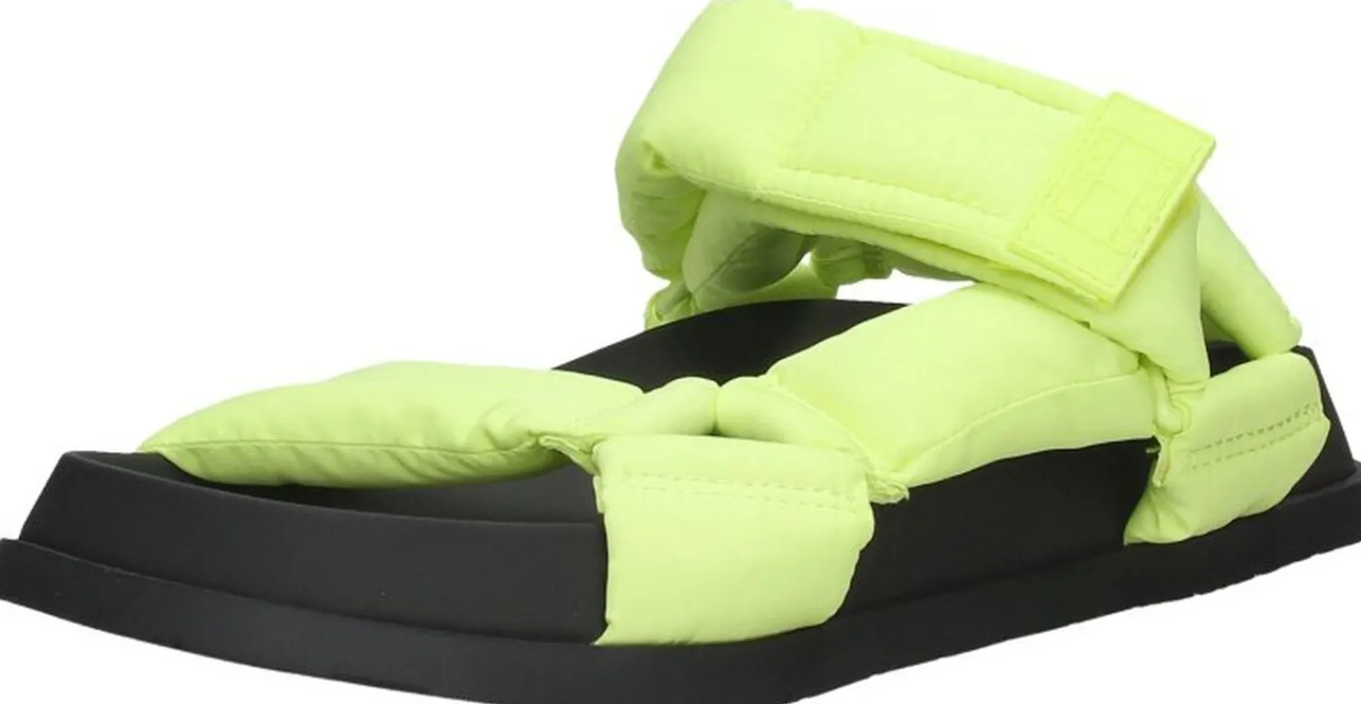 Tommy Hilfiger Sandalen Plat Groen Sale