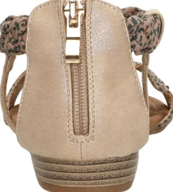 Sub55 Sandalen Plat Beige New