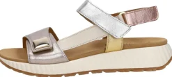 Gabor Sandalen Plat Goudkleur Best
