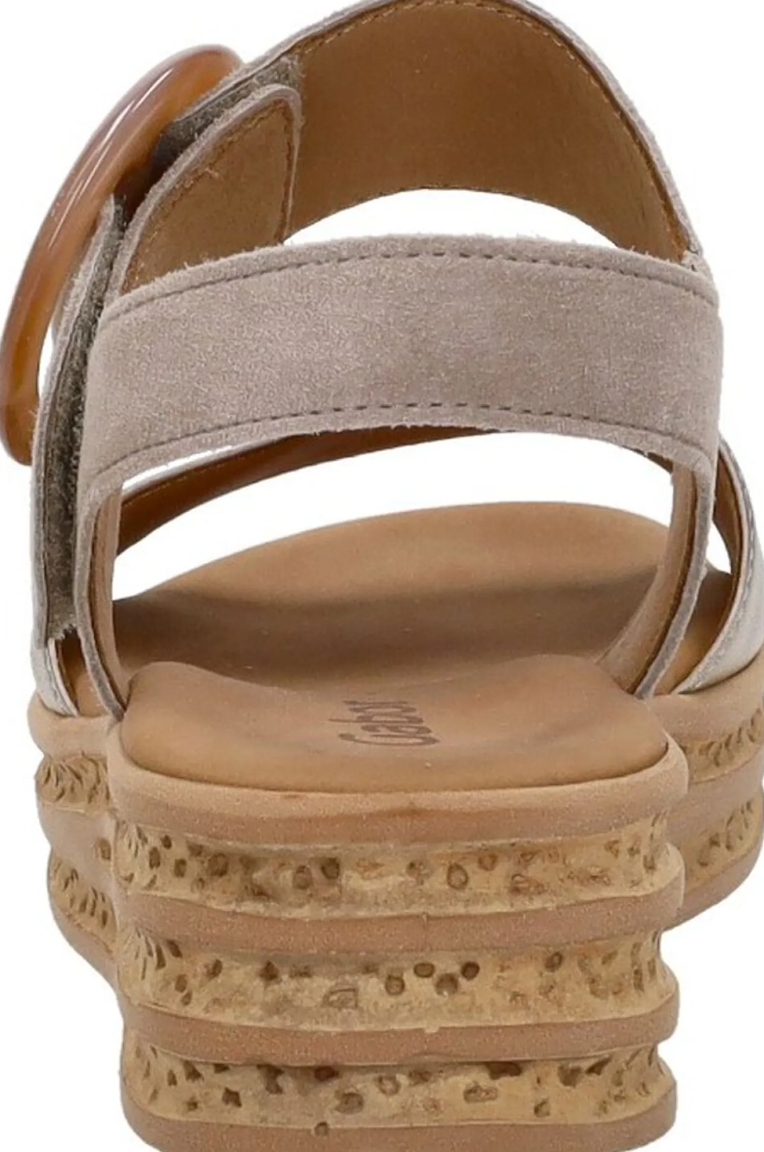 Gabor Sandalen Plat Beige Outlet