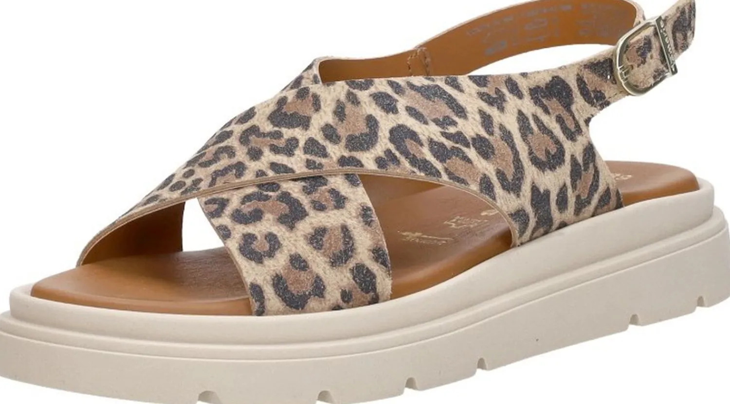 Tamaris Sandalen Plat Beige Hot