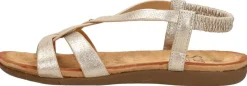 Sub55 Sandalen Plat Goudkleur New