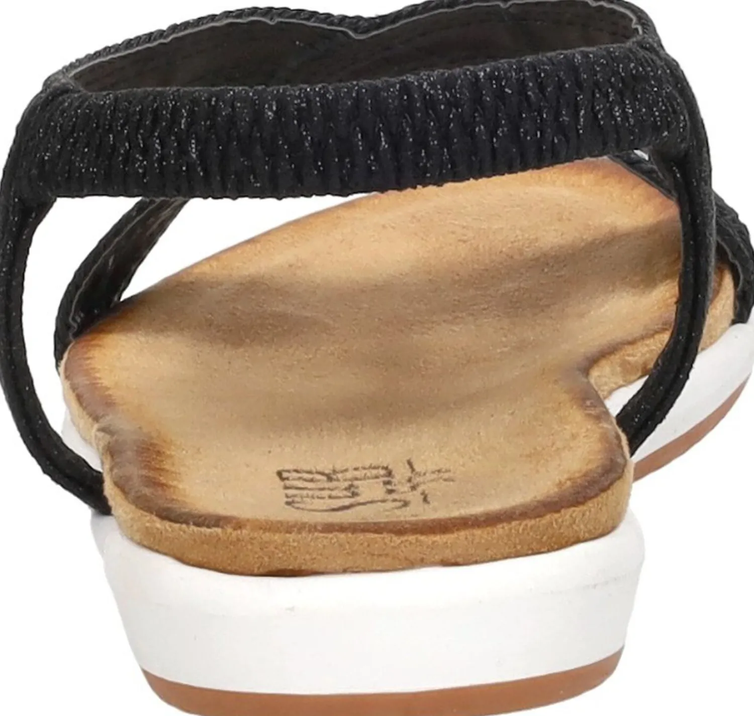 Sub55 Sandalen Plat Zwart Online