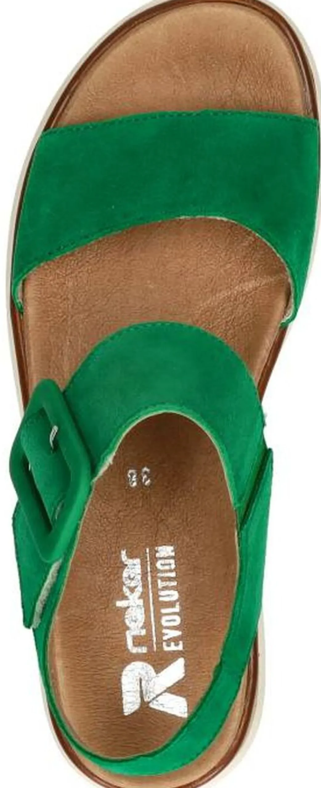 Rieker Sandalen Plat Groen Hot