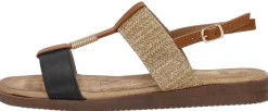 Sub55 Sandalen Plat Zwart New
