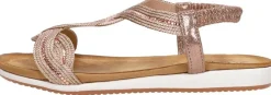 Sub55 Sandalen Plat Champagne Clearance