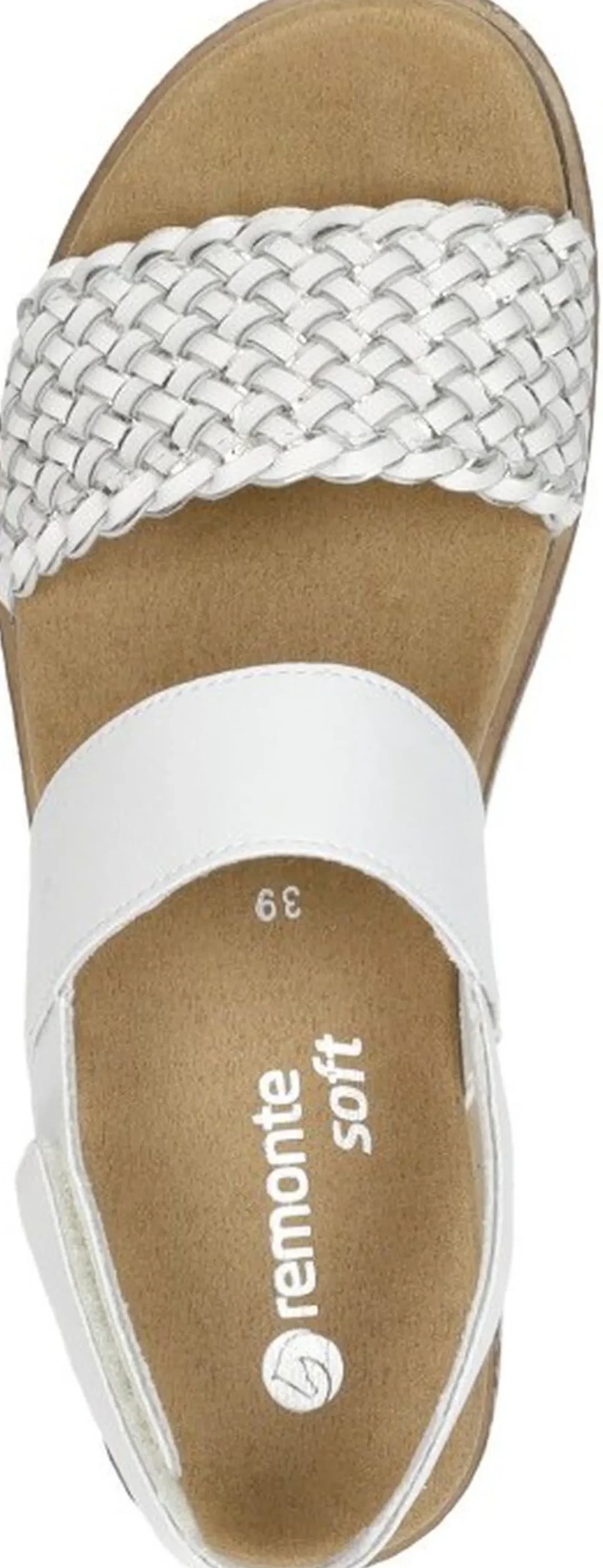Remonte Sandalen Plat Wit Best