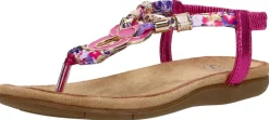 Sub55 Sandalen Plat Fuchsia New