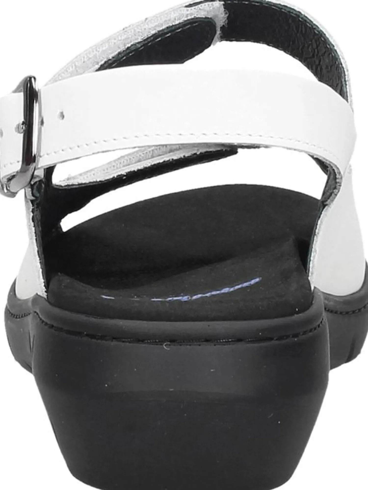 Wolky Sandalen Plat Wit Outlet