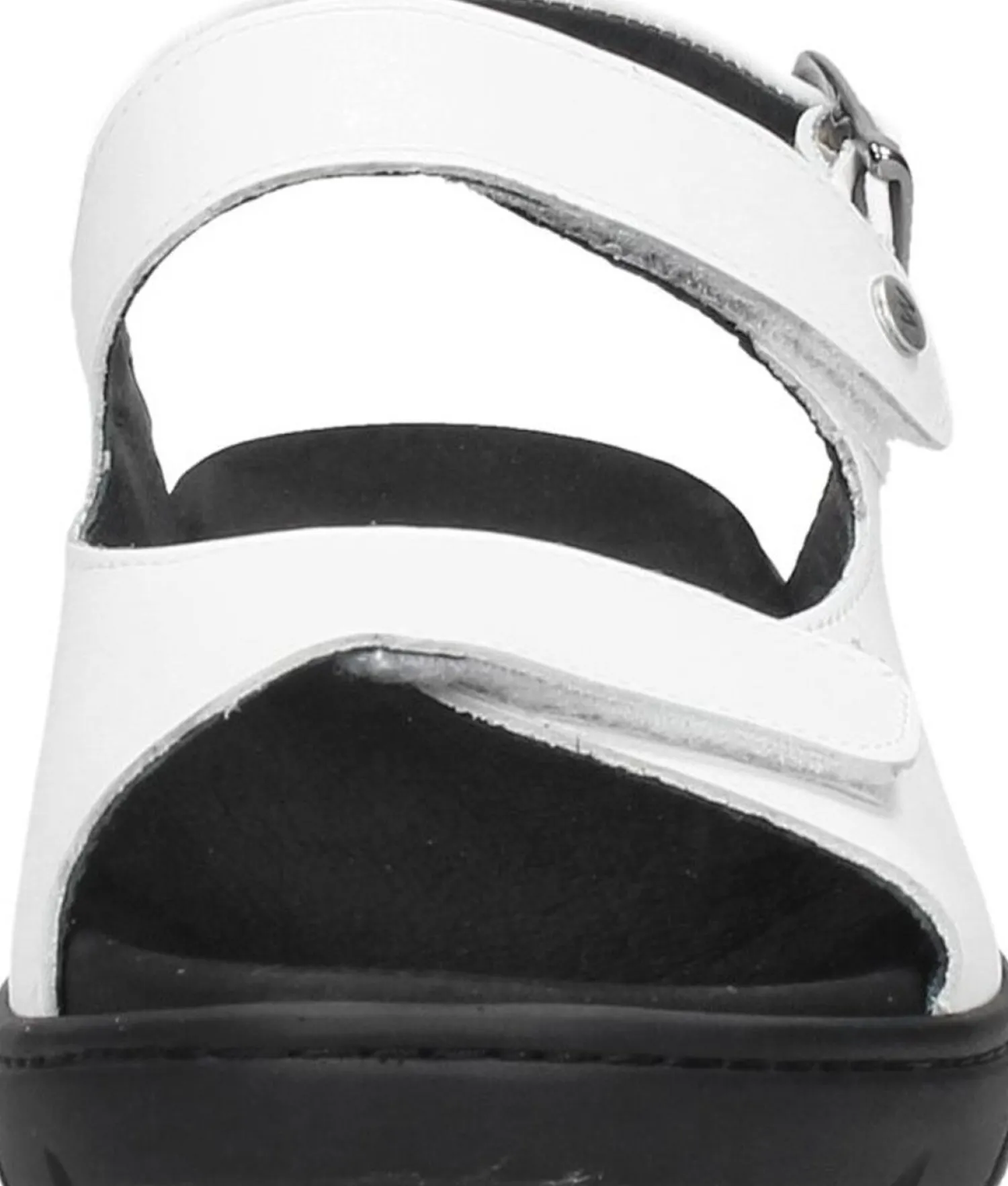 Wolky Sandalen Plat Wit Outlet