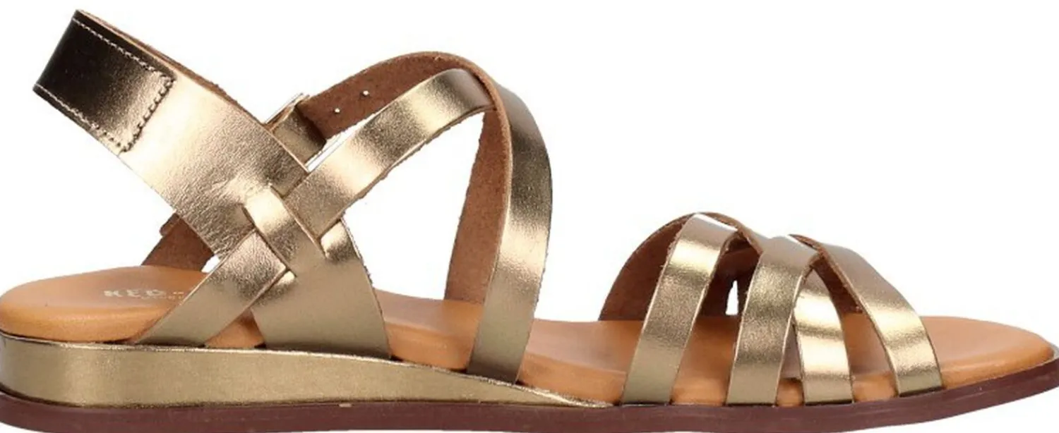 Red Rag Sandalen Plat Brons Discount